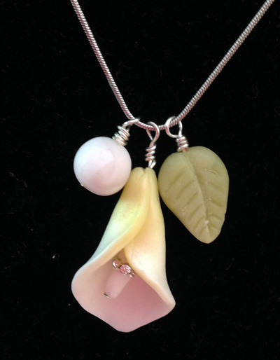 Kette aus Schmuckkeramik