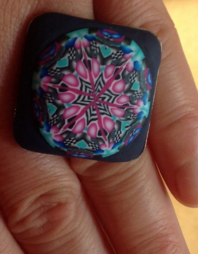 Ring aus Schmuckkeramik