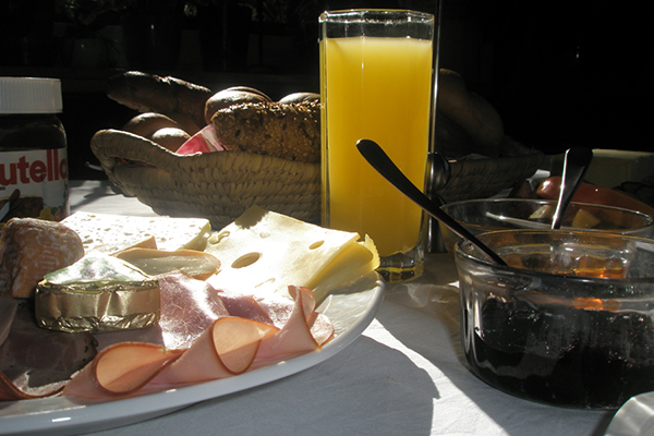 Genießen Sie ein herrliches Frühstück